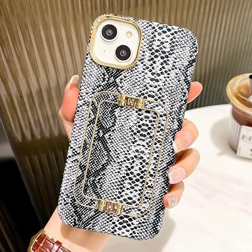 Miniatura 7 de BANAILOA Bonita funda para iPhone 13 Pro Max con soporte, piel sintética de lujo, funda protectora plegable con soporte para mujer, diseño para