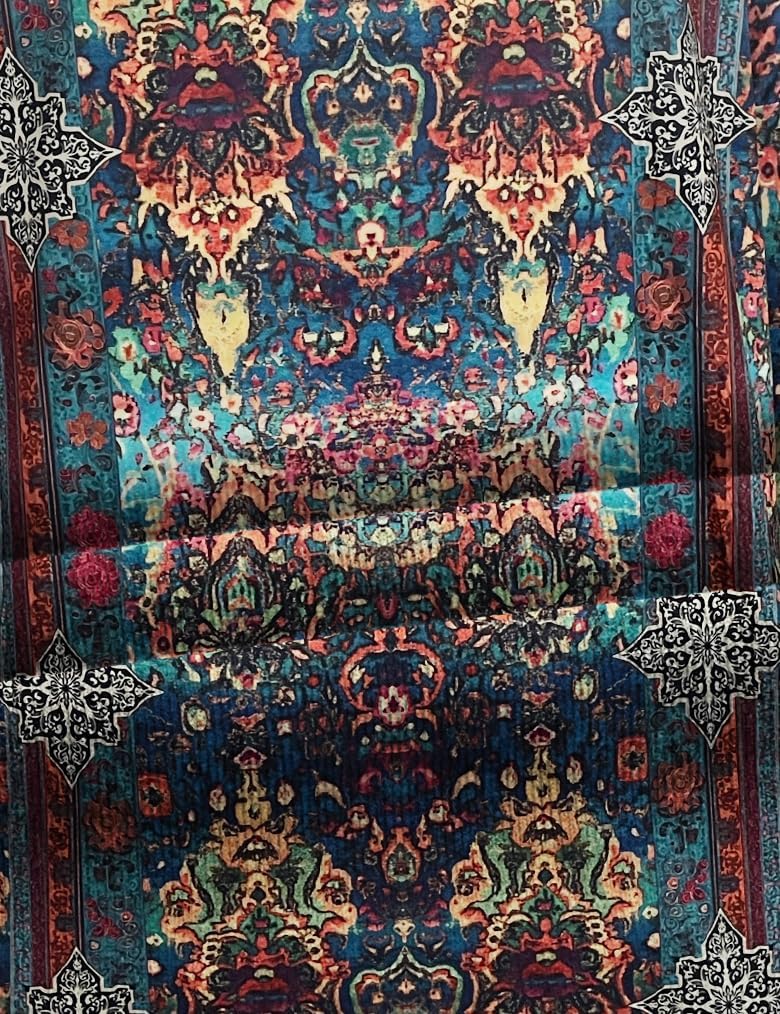 Poetsky Womens Tunic Tops for Leggings with Pockets Vneck 3/4 Length Sleeve Shirt Casual Long T-Shirts S-3XL - Image 4