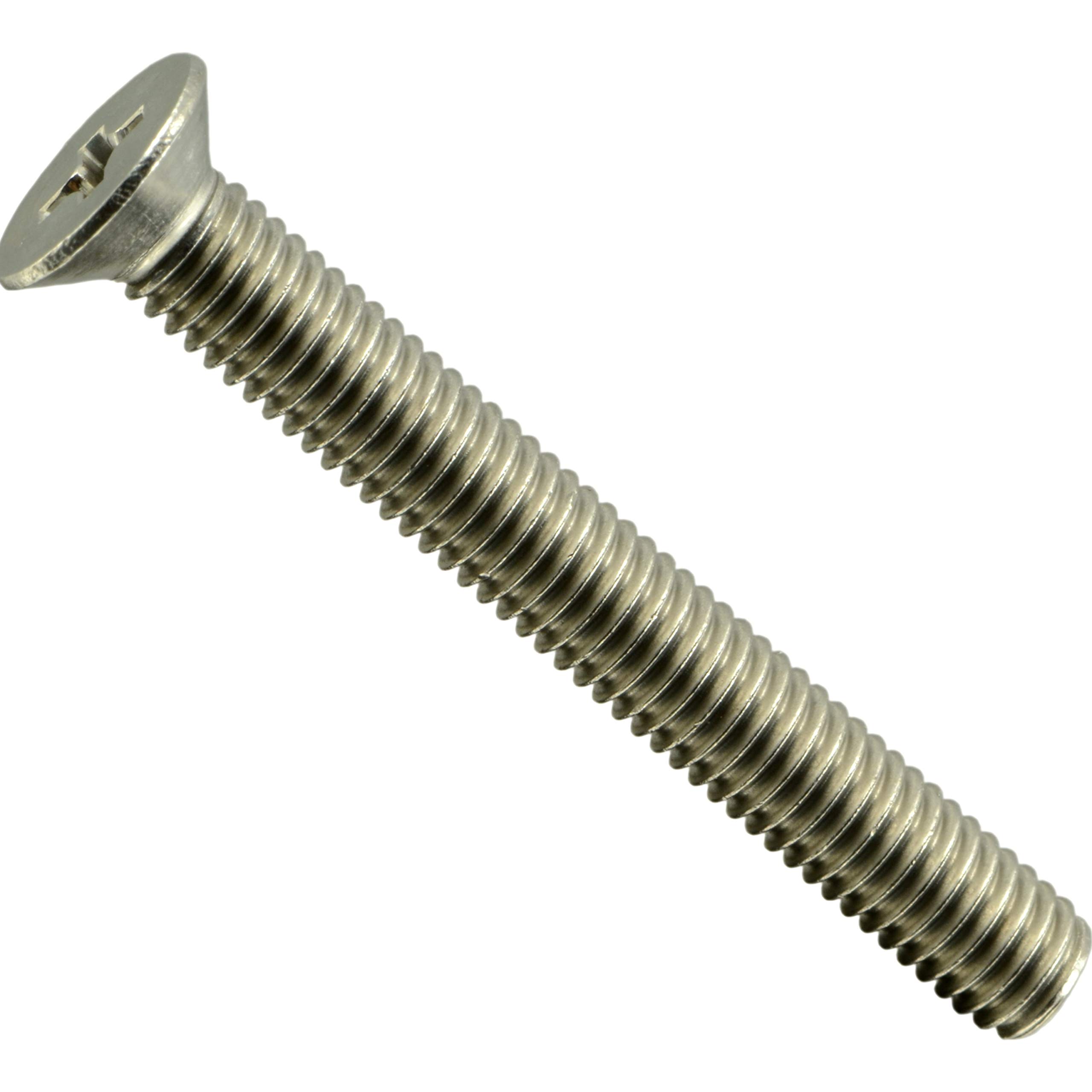 Vis à métaux 5 Mm-.80 X 40 mm Phillips Plat pour un serrage affleurant et durable