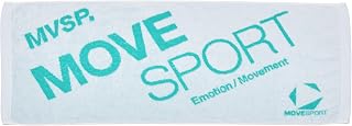 [ムーブスポーツ] スポーツタオル デサント フェイスタオル MOVESPORT 日本製 綿100% 吸水性 柔らかい スポーツ ランニング トレーニング