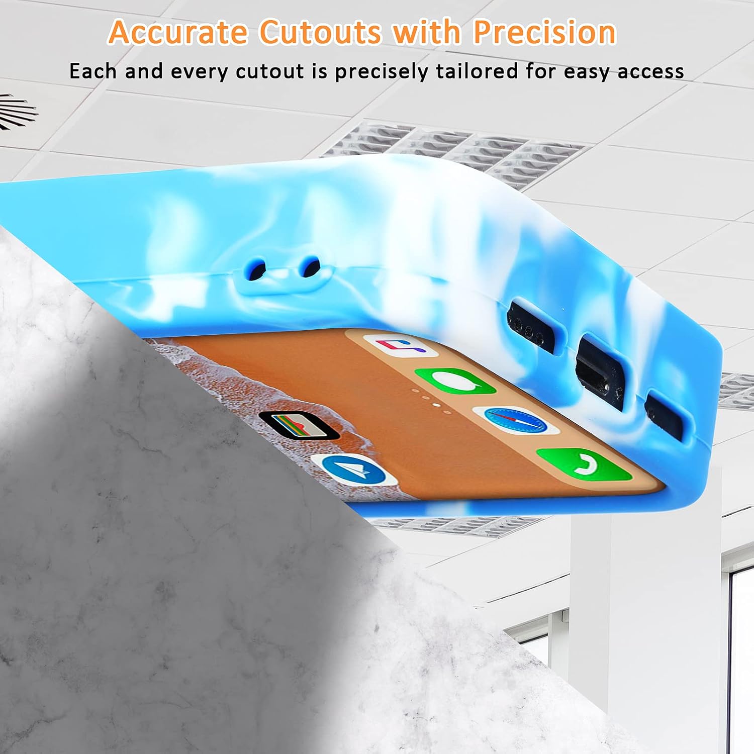Fidget Toys Phone Case Newly 2021 Push Pop Bubble Fidget Sensory Toy Silicone Shockproof Protective Phone Case (As Shown3, for iPhone 12 Mini)