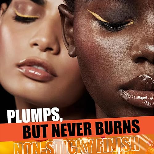 Miniatura 6 de Duck Lip Plumper Glow - Aceite hidratante para labios con grasa y brillo para labios que hacen que los labios sean más llenos (01)