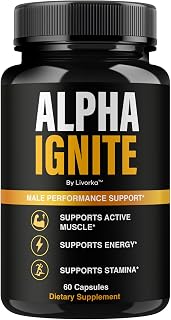 Alpha Ignite Capsules - Official Alpha Ignite Pills Advanced Formula Support Maximum Strength, Natural AlphaIgnite Supplement for Overall Health & Wellness Reviews, 60 Capsules for 1 Month