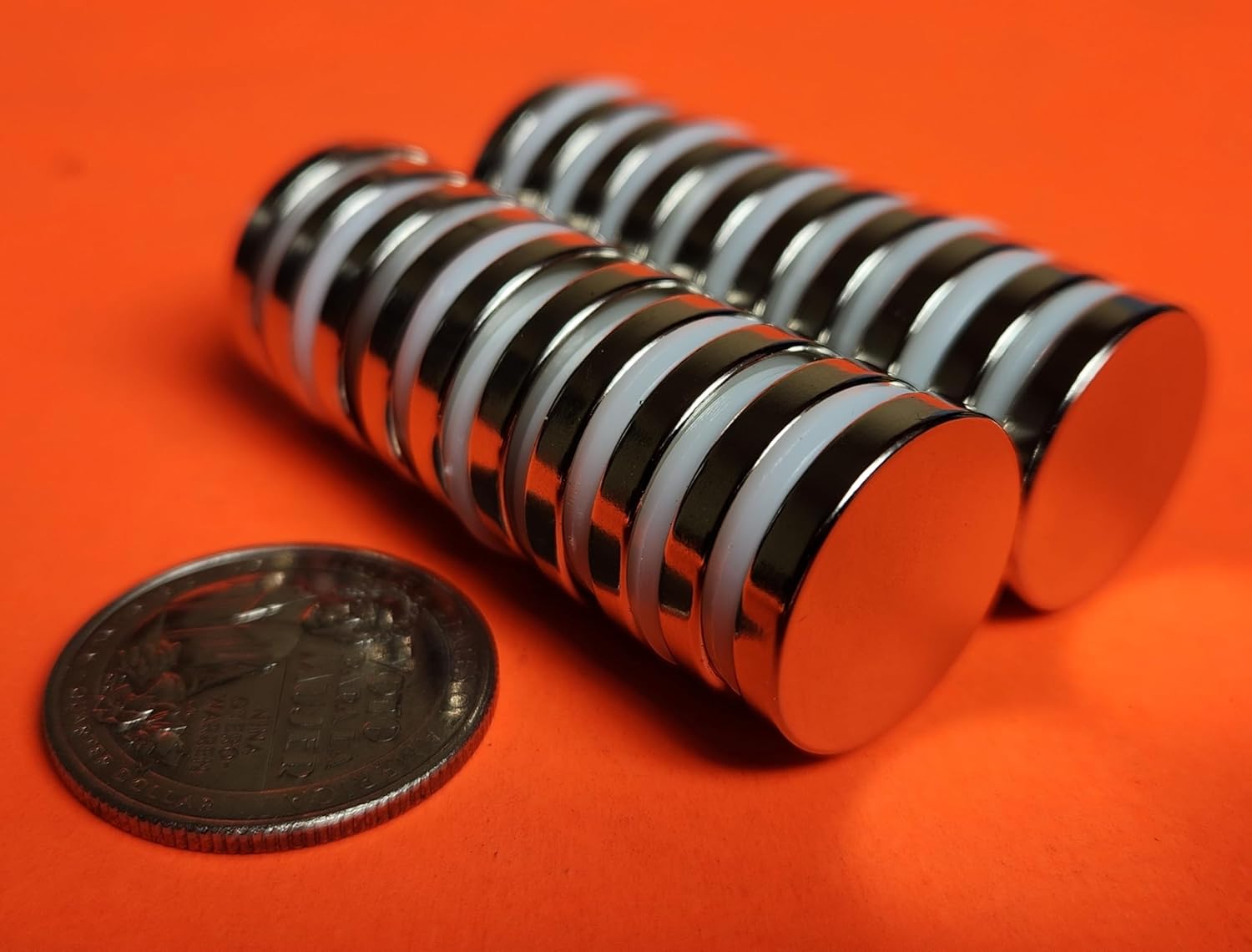 Super Strong 20 Neodymium 3/4 in X 1/8 in Permanent disc
