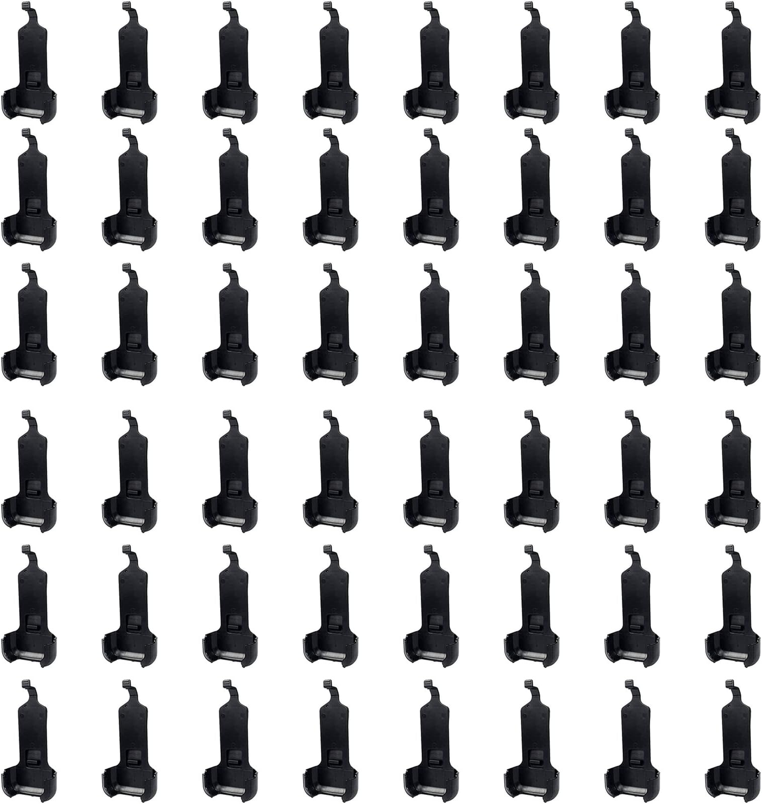 48 pcs Original Walkie Talkie Belt Clip Compatible with Two Way Radio LUITON LT-316 WLN KD-C1 Retevis RT22 Zastone X6 NKTECH NK-U1 Zeadio ZS-B1 TIDRADIO TD-M8 RADTEL RT-10 RADIODDITY R1