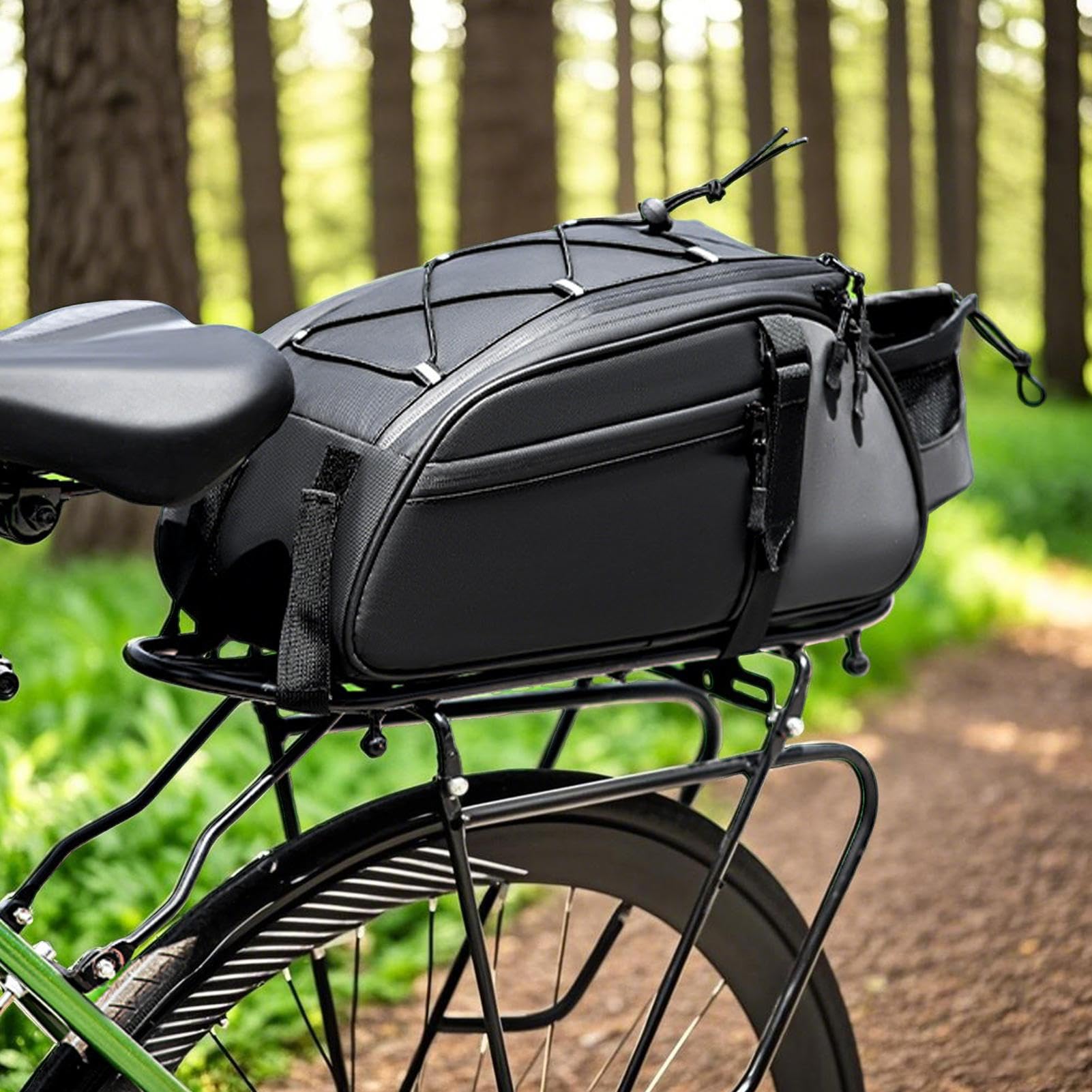 Gepäckträgertasche für Fahrrad, Satteltasche hinten, 8 l, für Radfahren