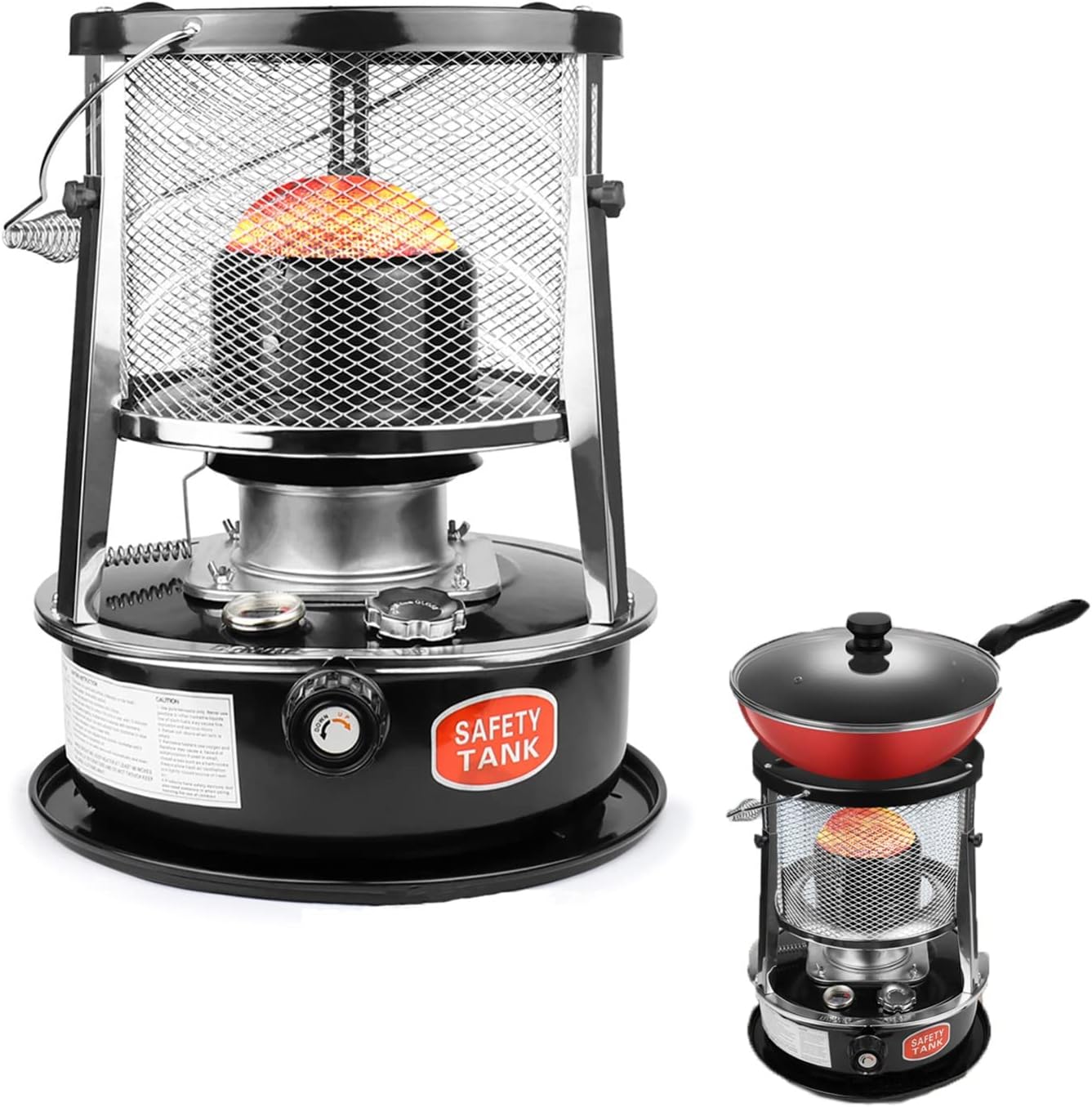 Kerosene Heaters for Indoor,4.5L Convection Kerosene Stove Heater,Non