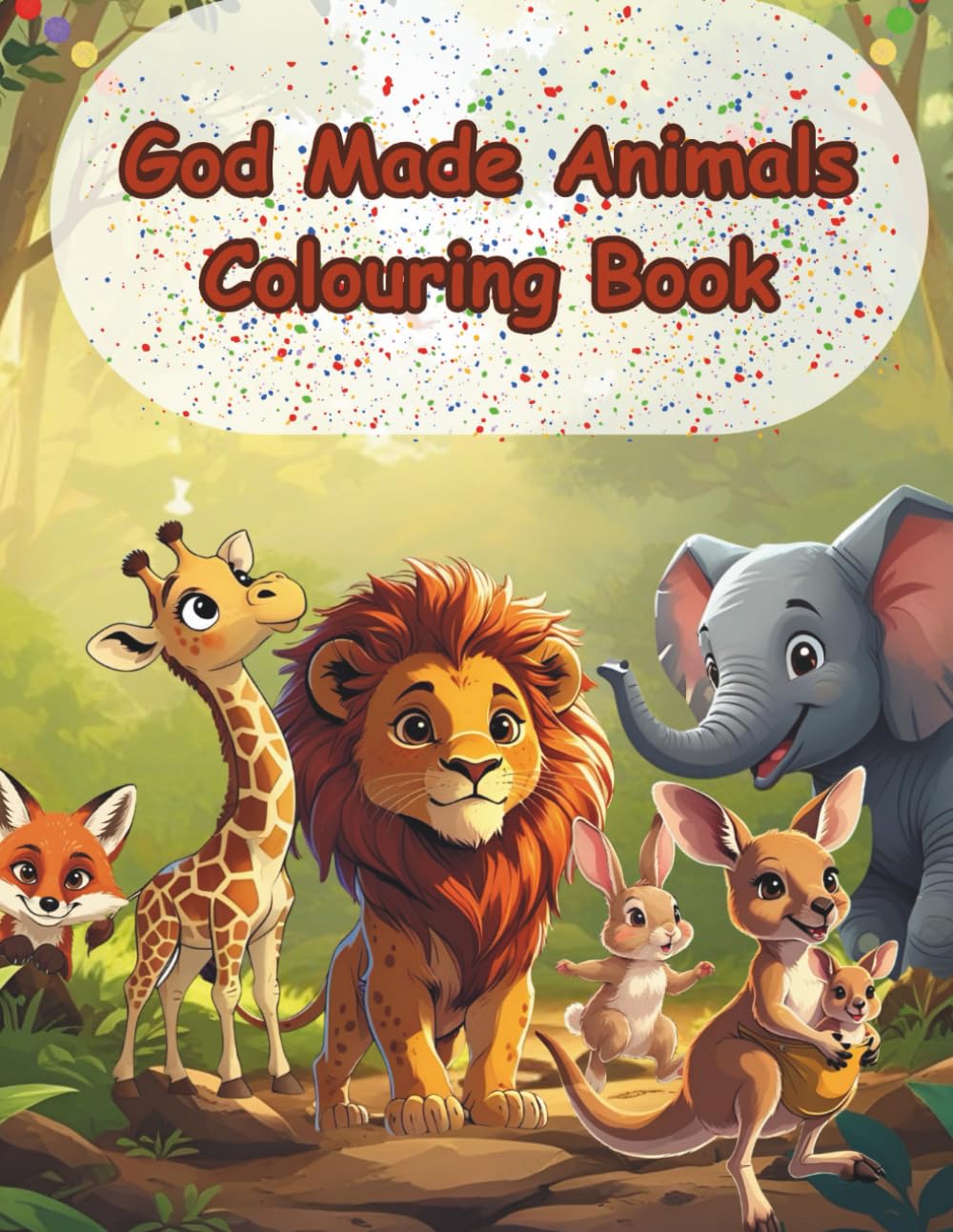 God Made Animals Colouring Book (The God Made Series)