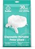 Newnice [30 Counts] Disposable Liners with 200ML Absorbent Pads, Portable Travel Bags Compatible with OXO Tot 2-in-1 Go Potty, Training Liners Fit Most Chairs for Kids, Toddlers
