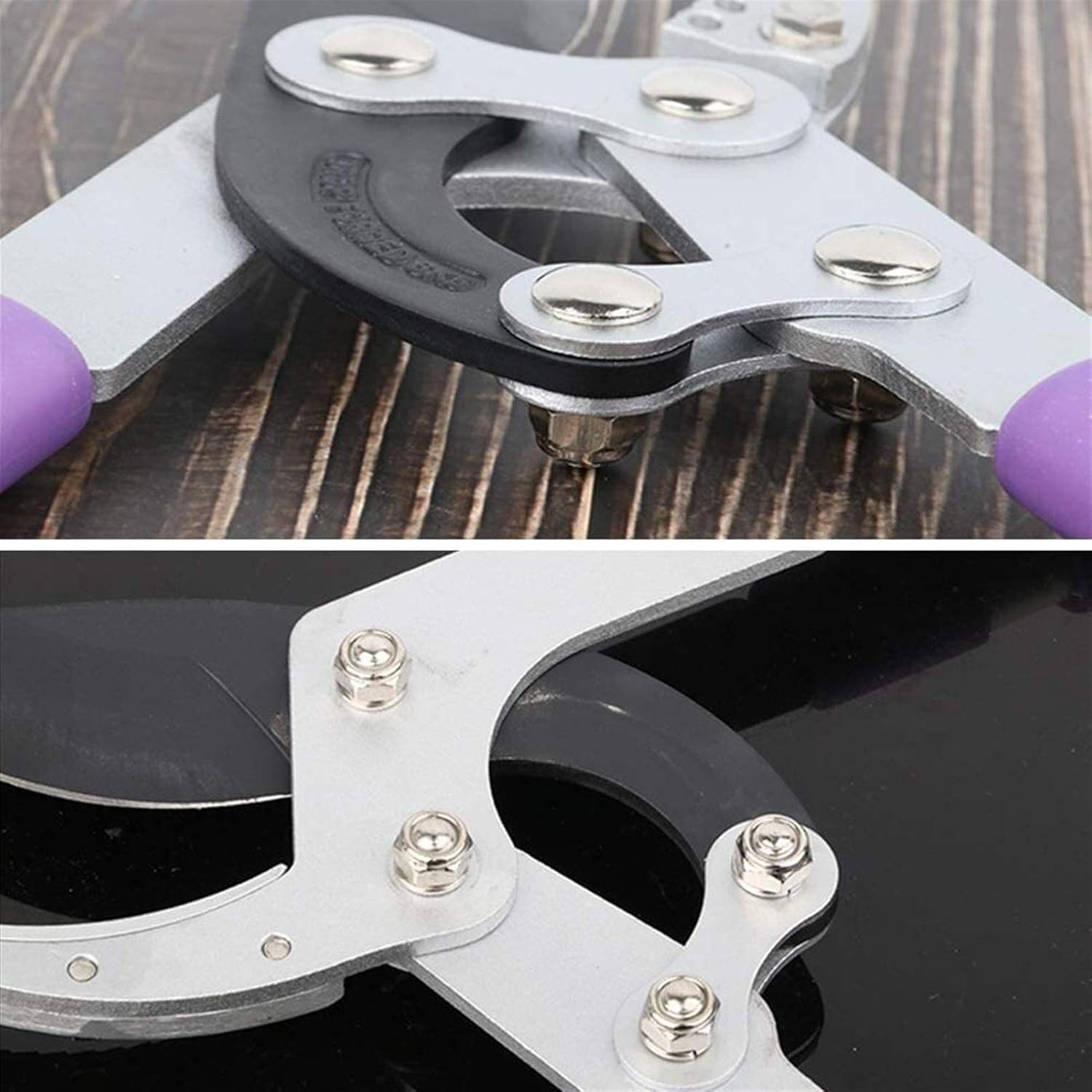 Handheld Extendable Garden Shears Telescopic Anvil Loppers, Lightweight Sharp Easy Cut, Extendable 680-1020Mm Garden Pruner, Tree Branches Hedge Secateur