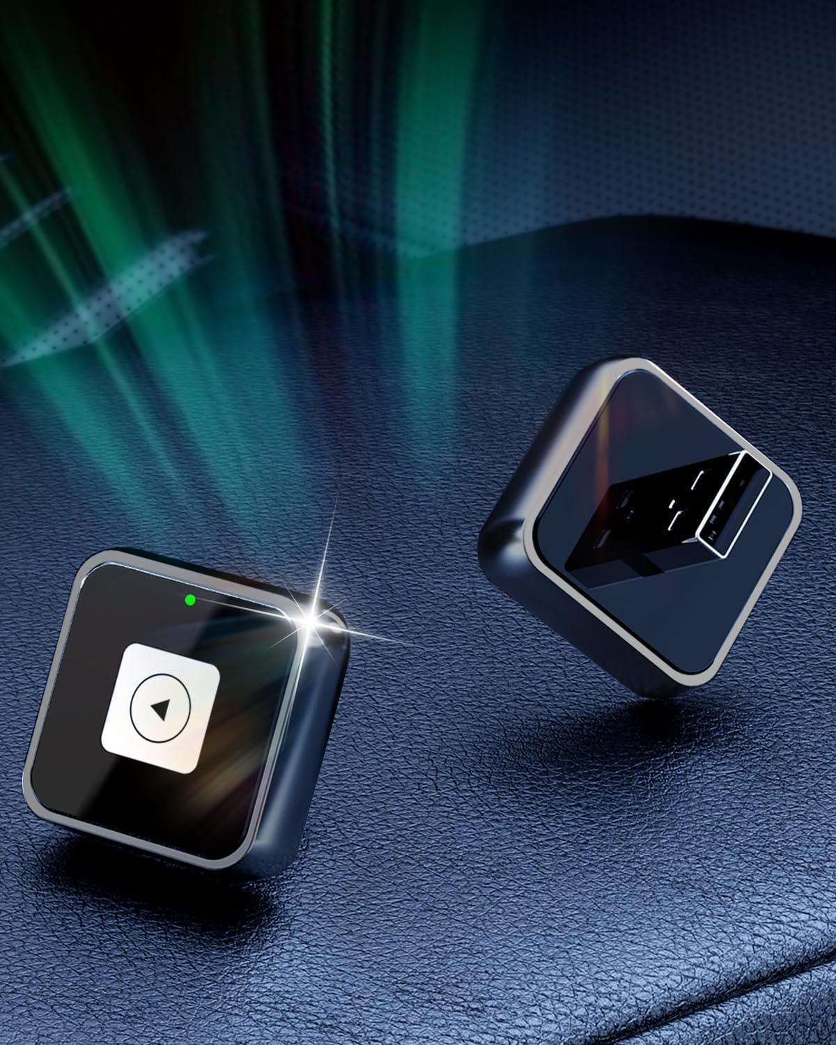 Wireless CarPlay & Android Auto Adapter 1-Inch (2.54cm) - Discreet Plug & Play, Stable Connection for Music/Navigation, Works with iPhone iOS 10+ & Android 11+,for 98% of Cars (2016-2025) (Black)