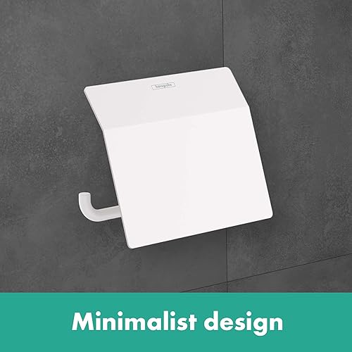 Miniatura 2 de Hansgrohe AddStoris 41753340 - Portarrollos (6.0 in), color negro cepillado