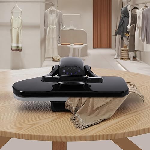 Miniatura 4 de Prensa de vapor inteligente de 1600 W, tabla de planchar grande de 35.8 pulgadas con 5 modos de tela y voz AI, tanque de 0.26 galones, vapor