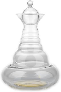 Golden Alladin Karaffe, 1,3 l, von Nature's Design, Tranparent, Gold, 28 cm