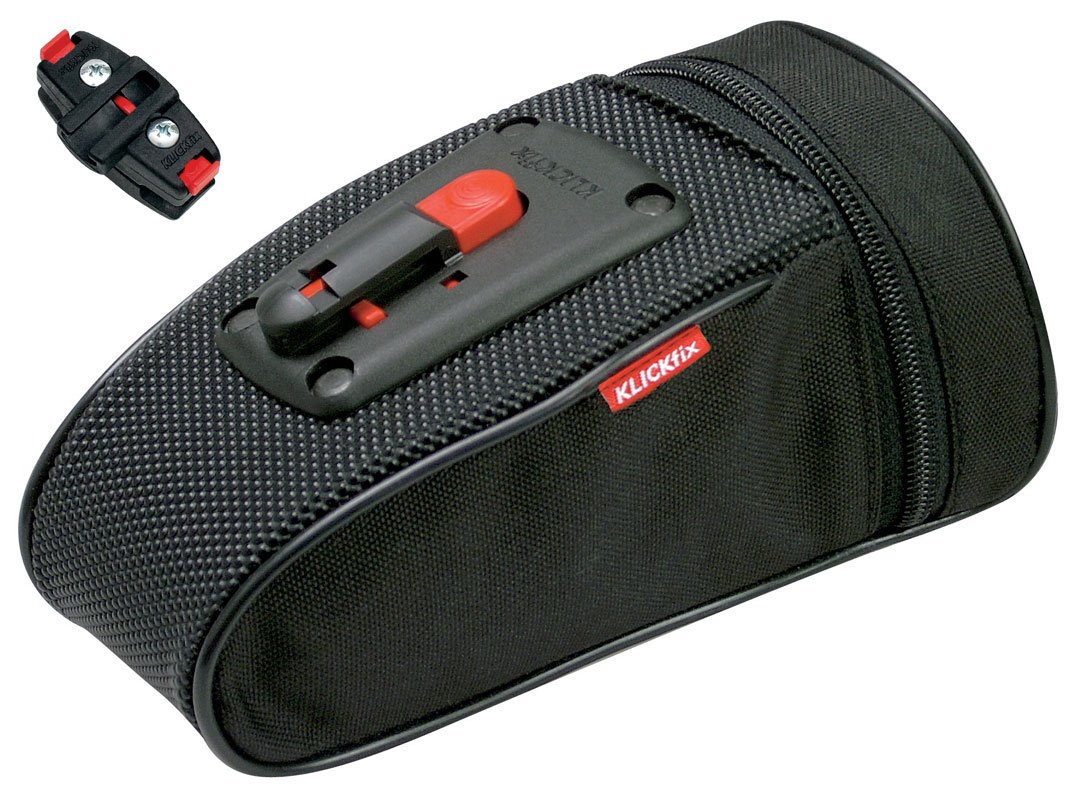 KLICKFix Torba podsiodłowa Micro 80 Plus, czarna, 18 x 8 x 6 cm