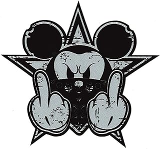 Finest-Folia Retro Vintage Aufkleber Sticker Old School Ace Kult Rockabilly (#21 Gangster Mouse)