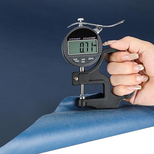 Vista 89 de Wooqu Paño de libro de piel sintética, base recubierta de poliuretano y no tejida, aspecto de cuero, suave, 17 x 29 pulgadas, para encuadernación