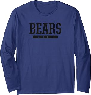 West Branch Bears Golf HS Long Sleeve T-Shirt