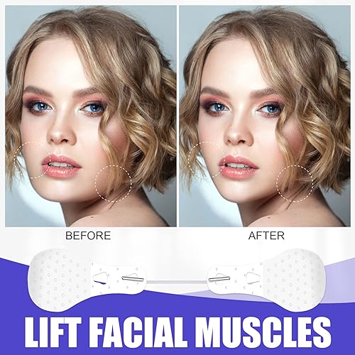 Miniatura 3 de Face Lift Tape 60 Pcs Face Tape Lifting Invisible Ultra-thin Waterproof Instant Face Lift Stickers to Lift Saggy Skin Hide Facial Wrinkles and