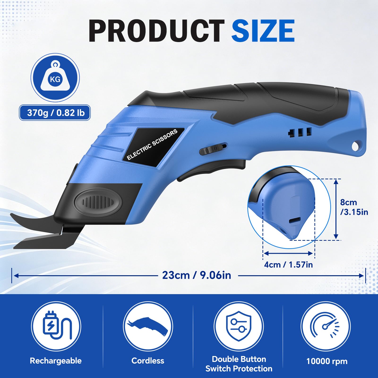 Electric Scissors - Cut Through Anything! -6