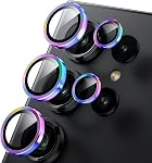 WSKEN for Samsung Galaxy S26 Ultra Camera Lens Protector - Ultra Thin Case Friendly, 9H Shatterproof Tempered Glass with Anti Scratch Metal Circle Camera Screen Protector Cover Accessories, Black