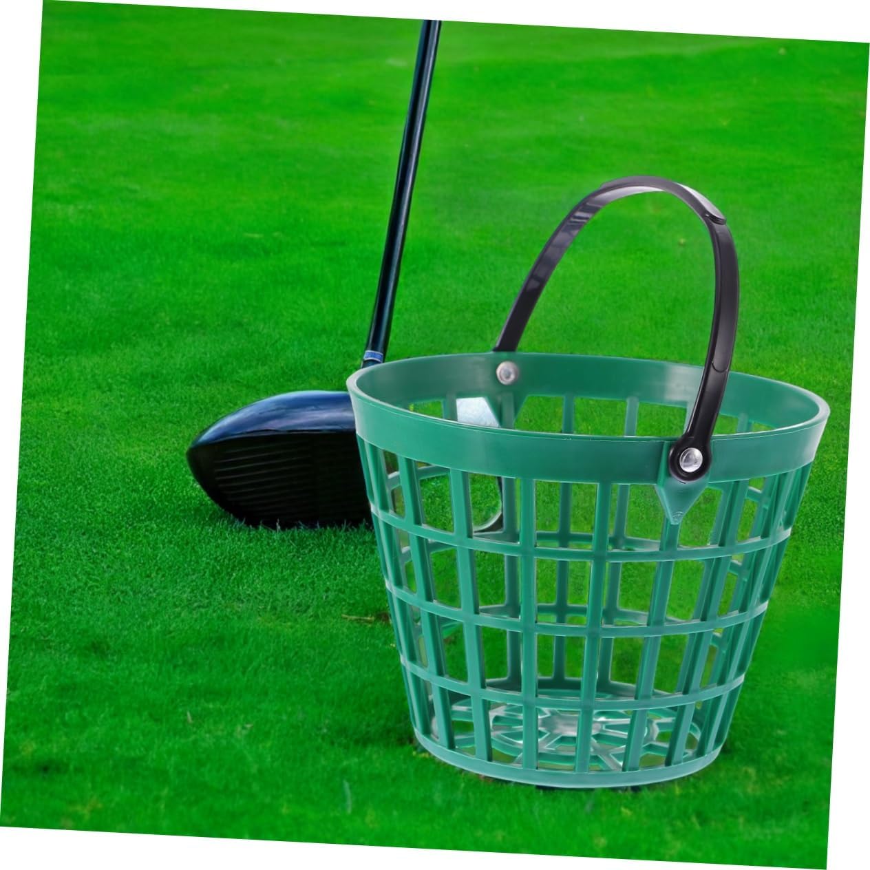 1pc Nylon Carrying Bucket Golf Storage Basket for Outdoor Use Capacity Design Practice Range Accessory for Individuals and