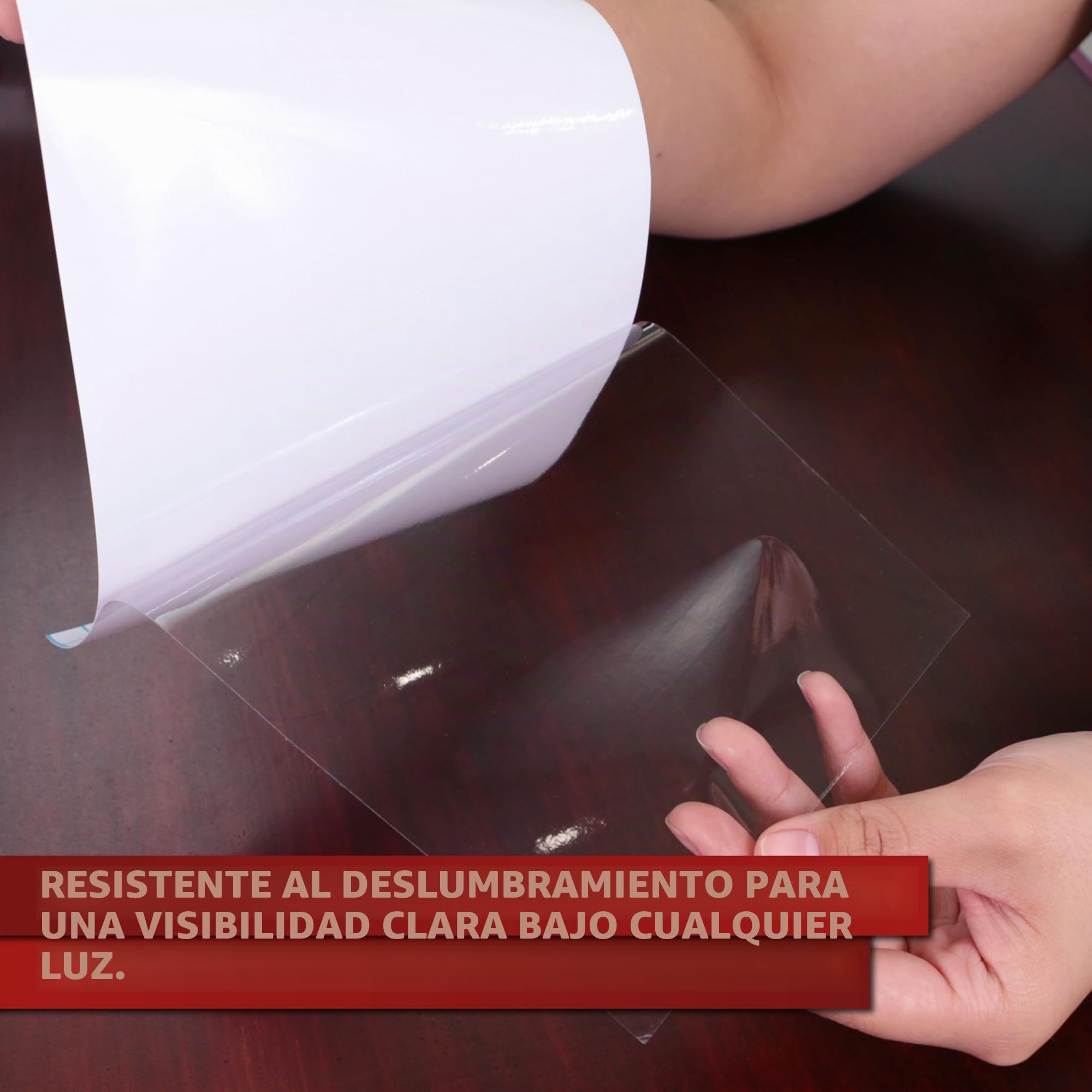 XFasten Láminas de Plastificar Autoadhesivas, 9 x 12 Pulgadas (Paquete de 50), 4.76 de Espesor