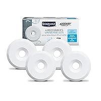 STARWAX - Ricariche assorbitore di umidità x 4 - Evita la muffa
