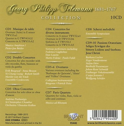 Miniatura 2 de Telemann Collection