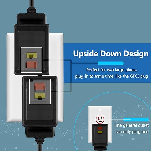 Miniatura 2 de Lider Flexiports - Receptáculo decorativo y placa de pared, grado residencial, certificación UL, toma de pared resistente a manipulaciones, acabado