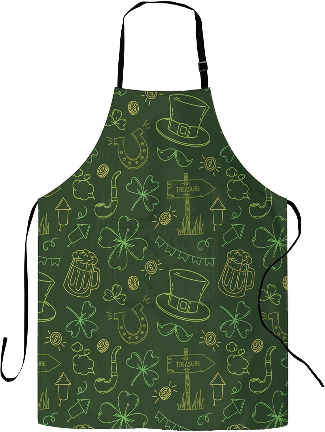 Apron, Adjustable Neck Strap, Stocking Stuffers Waterproof Cooking Apron, Suitable Gifts for Home Kitchen