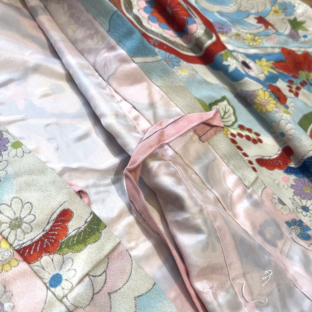 Amazon.co.jp: 七五三 女の子 セット アンティーク レトロ 戦前 長襦袢