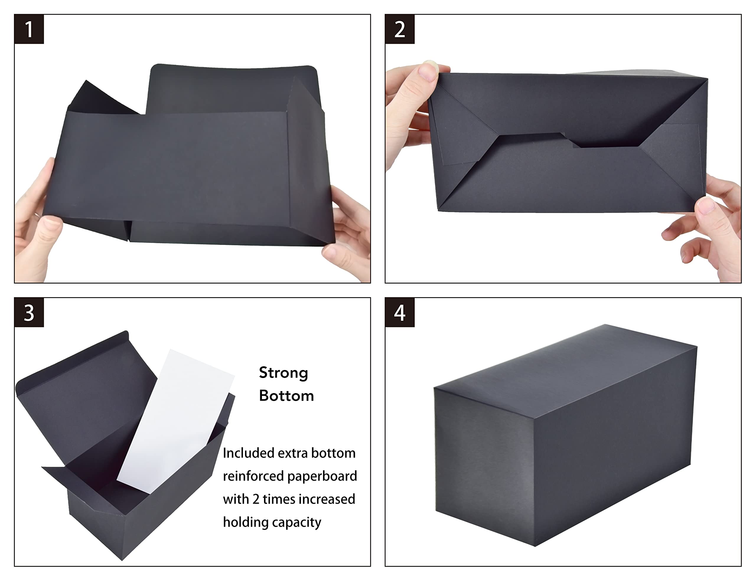 Caja De Regalo Con Tapa, Caja De Regalo De Papel Rectangular, Caja Para Envolver Regalos, Caja De Propuesta Para , Caja De Regalo Para Rosa | En Línea