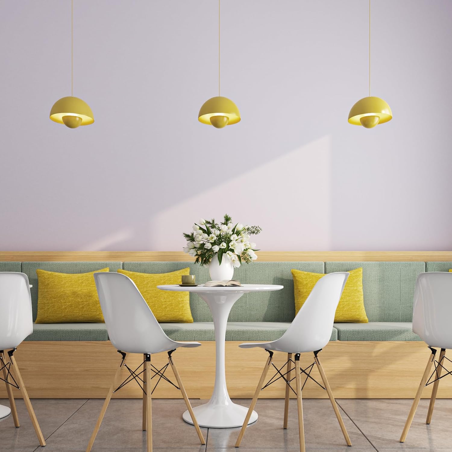 ReWallpaper 17.7in×23ft Lavender Peel and Stick Wallpaper Removable Pastel Purple Wallpaper for Nursery Bedroom Kids Living Room Girl Matte Light Purple Contact Paper Self Adhesive Vinyl Decorative