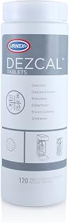 Dezcal Descaling Tablets - 120 Uses, Universal Compatibility with Keurig, Nespresso, Breville, De’Longhi, and More - Effective Descaler for Coffee Makers, Espresso Machines, Boilers, and More