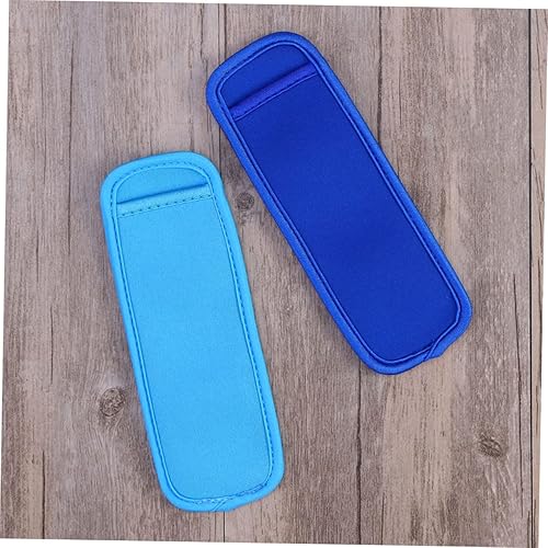 Miniatura 7 de BESTOYARD Juego de 6 paletas coloridas para yogur, tubos de yogur, soportes para paletas de hielo, soporte para paletas para congelador, recipientes