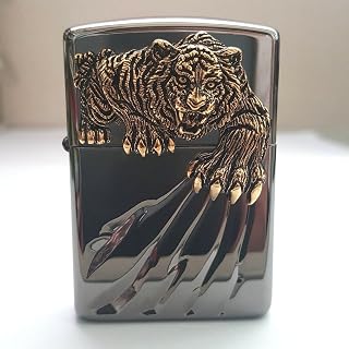 Zippo Tiger Claw BI Lighter Original Packing 6 Flints Set
