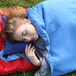 REDCAMP Ultra Sac de couchage léger pour le sac à dos, randonnée, confort pour les adultes temps chaud avec sac de compression, 15-25°C