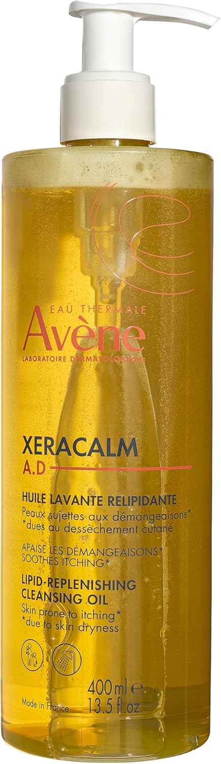 Avène XeraCalm A.D hydraterende reinigingsolie, 400 ml olie