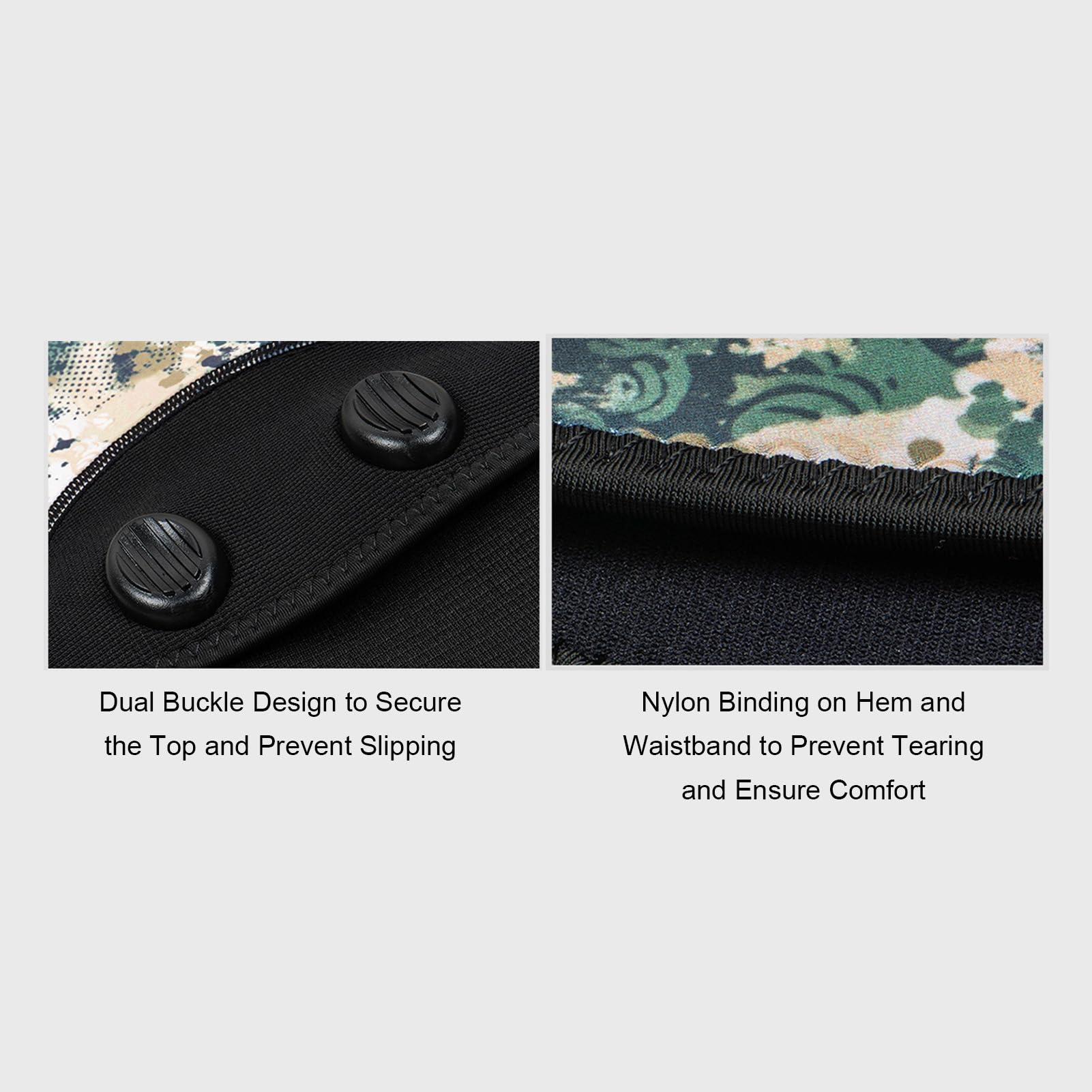 Traje de Buzo de Neopreno 3MM para Pesca Submarina Surf Apnea en Otoño Invierno Retiene El Calor Corporal Evita la Filtración Agua Frí Diseño Elástico Grueso y Cálido
