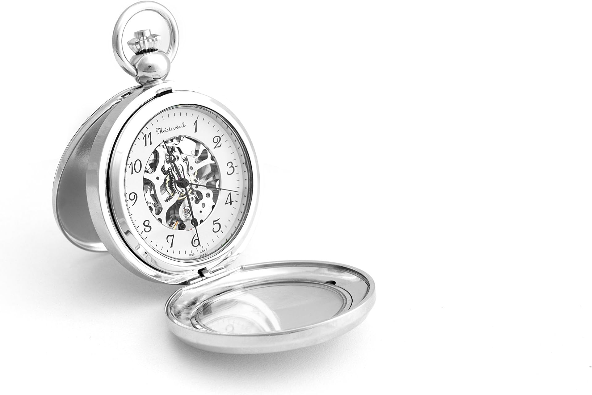 Custom Engraved Photograph Pocket Watch Meisterwerk M1850