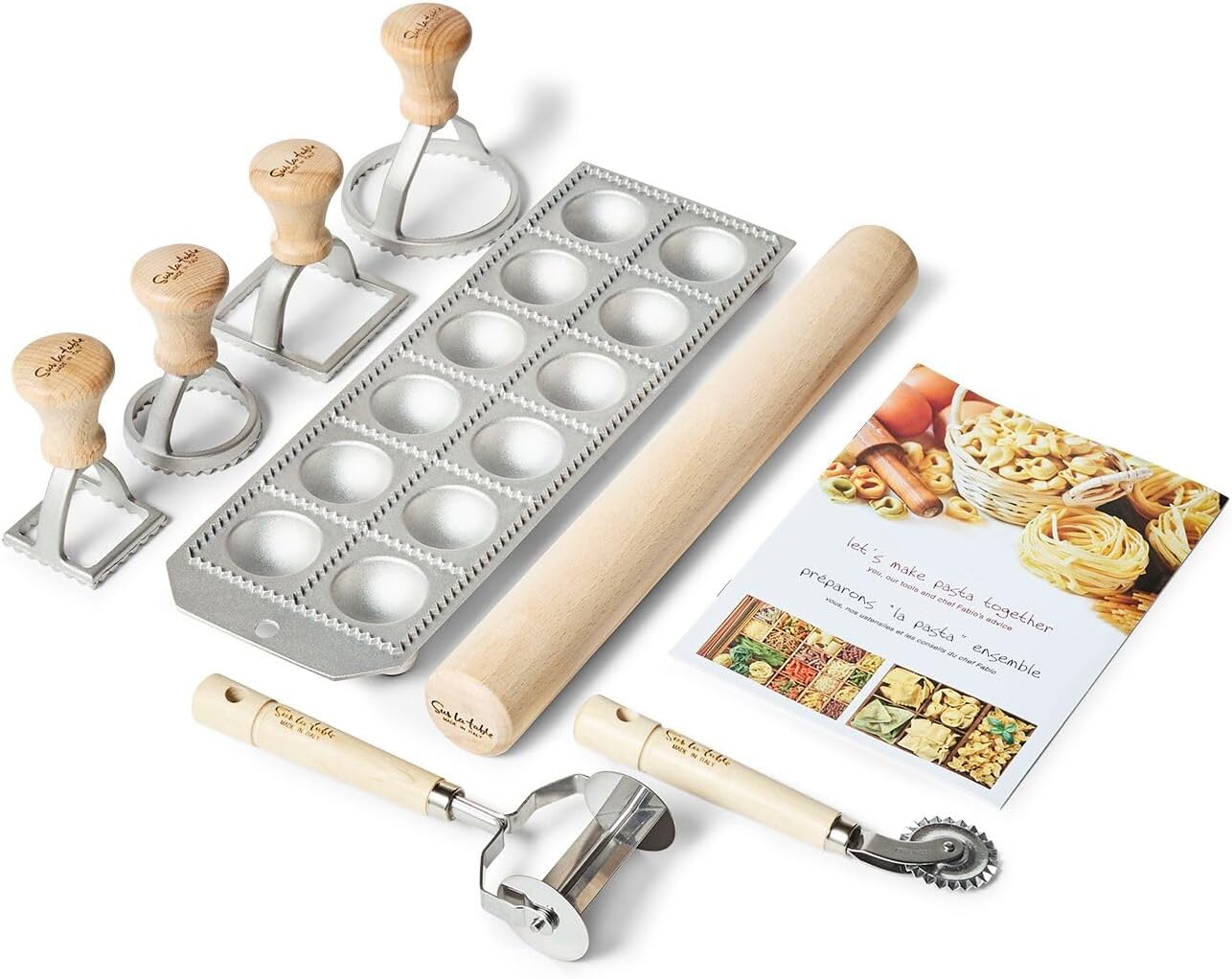 Sur La Table Ravioli & Tortellini Starter Set, Tan