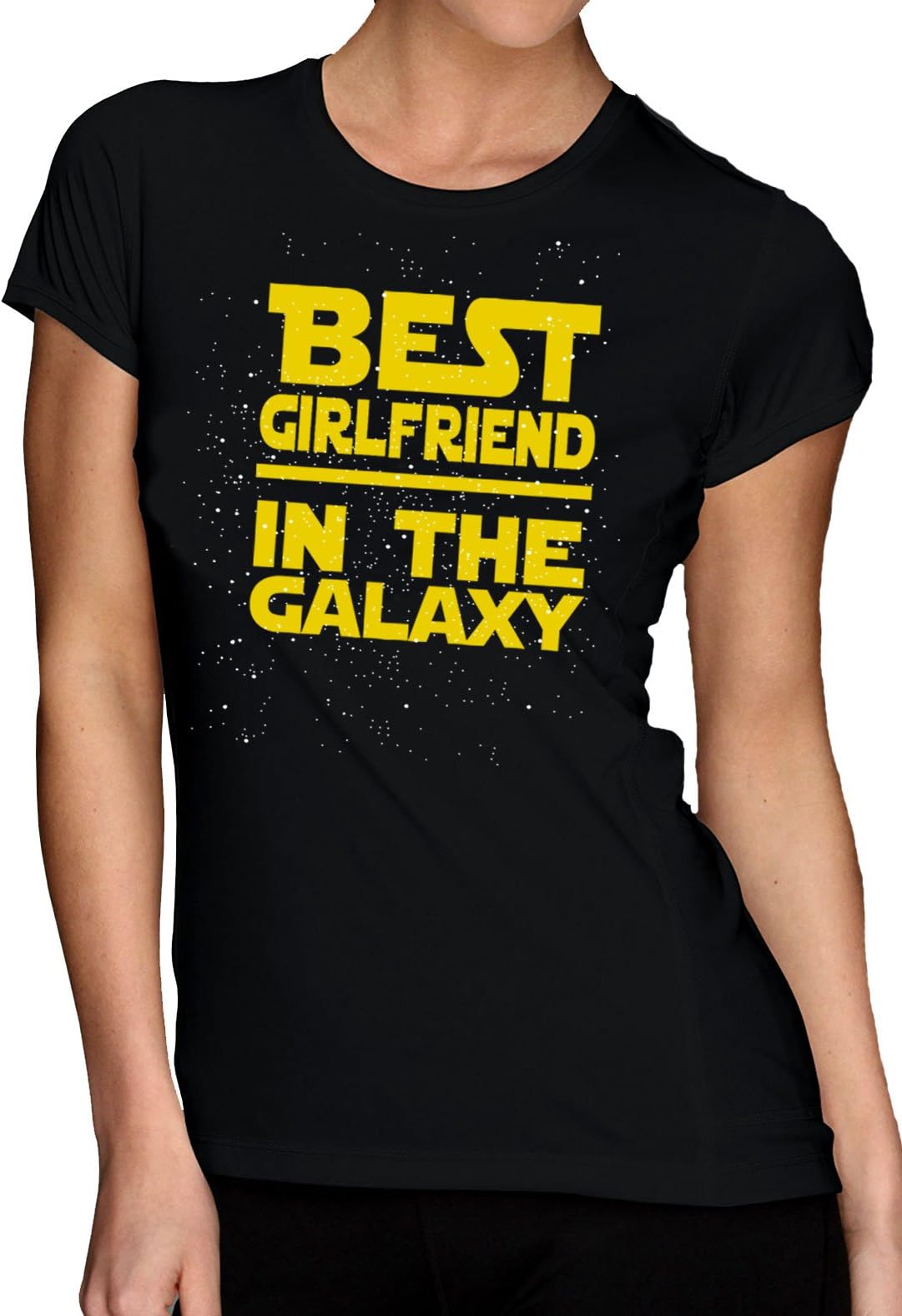 Best Girlfriend in The Galaxy T-Shirt - Star Wars Themed Birthday