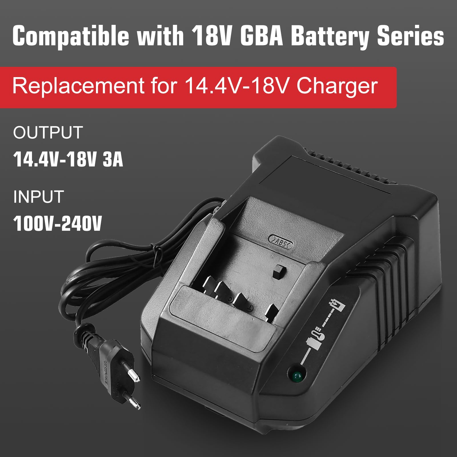 2 pièces 8.0Ah Remplacement pour Bosch 18V Batterie GBA + Chargeur Compatible Uniquement avec Les Outils 18V de Couleur Bleue pour BAT609 BAT609G BAT618 BAT618G BAT619 BAT619G BAT610G BAT610