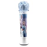 Disney Frozen Sing Along Microphone for Kids&comma; Built in Music&comma; Flashing Lights&comma; Pretend Mic&comma; Toys for Kids