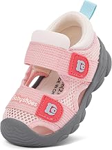 MASOCIO Shoes Baby Boy Girl Summer Sandals First Steps with Non-Slip Rubber Sole