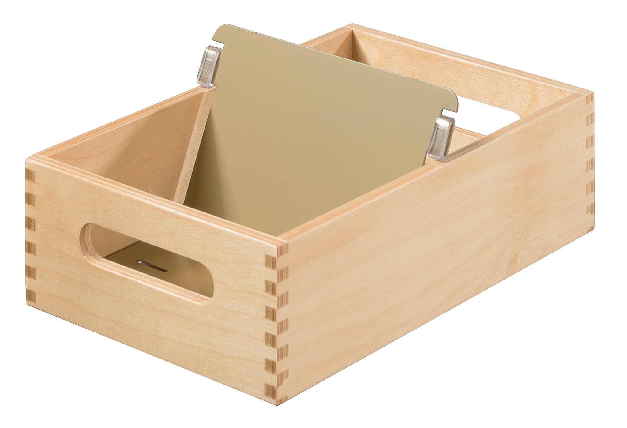 HAN 507-0 bac à fiches en bois DIN A7 horizontal