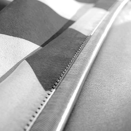 Miniatura 9 de Melodieux - Cortina blackout con ojal superior estilo chevrón