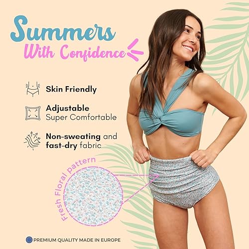 Miniatura 4 de SIIL BIKINI - Fundas para bolsas de ostomía para natación, trajes de baño de ostomía, colostomía e ileostomía para mujer (fabricado en Europa)