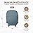 MOZAH Baby Multi-Use Cover: 9-in-1 Car Seat & More Covers - Nursing, Shopping Cart, High Chair - Blue Mirage